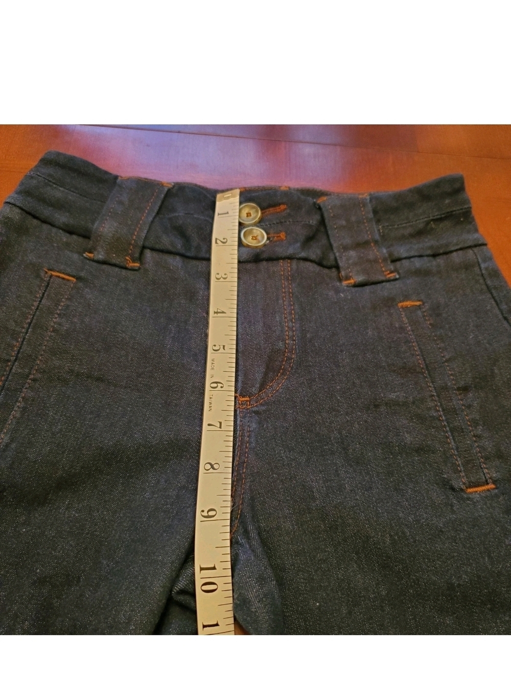 Massimo Dutti Dark Blue High-Rise Skinny Jeans Size 2 - Picture 9 of 10